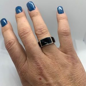 Black Spinel ring